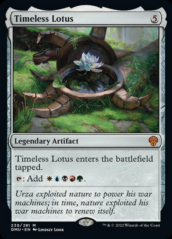 Timeless Lotus [Dominaria United] | The CG Realm