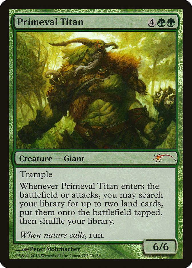 Primeval Titan (Grand Prix) [Grand Prix Promos] | The CG Realm