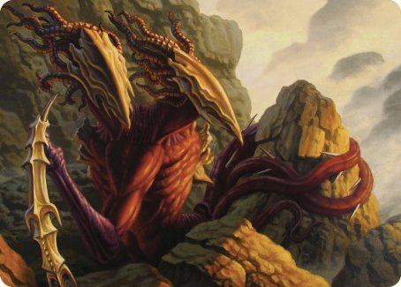 Two-Headed Sliver Art Card [Commander Masters Art Series] | The CG Realm