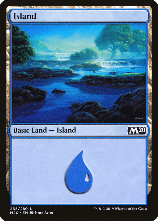 Island (265) [Core Set 2020] | The CG Realm