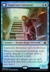 Suspicious Stowaway // Seafaring Werewolf [Innistrad: Midnight Hunt Prerelease Promos] | The CG Realm