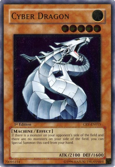 Cyber Dragon [CRV-EN015] Ultimate Rare | The CG Realm