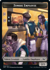 Zombie Employee // Food (011) Double-Sided Token [Unfinity Tokens] | The CG Realm