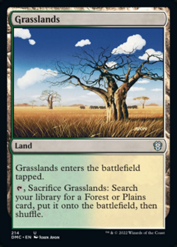 Grasslands [Dominaria United Commander] | The CG Realm