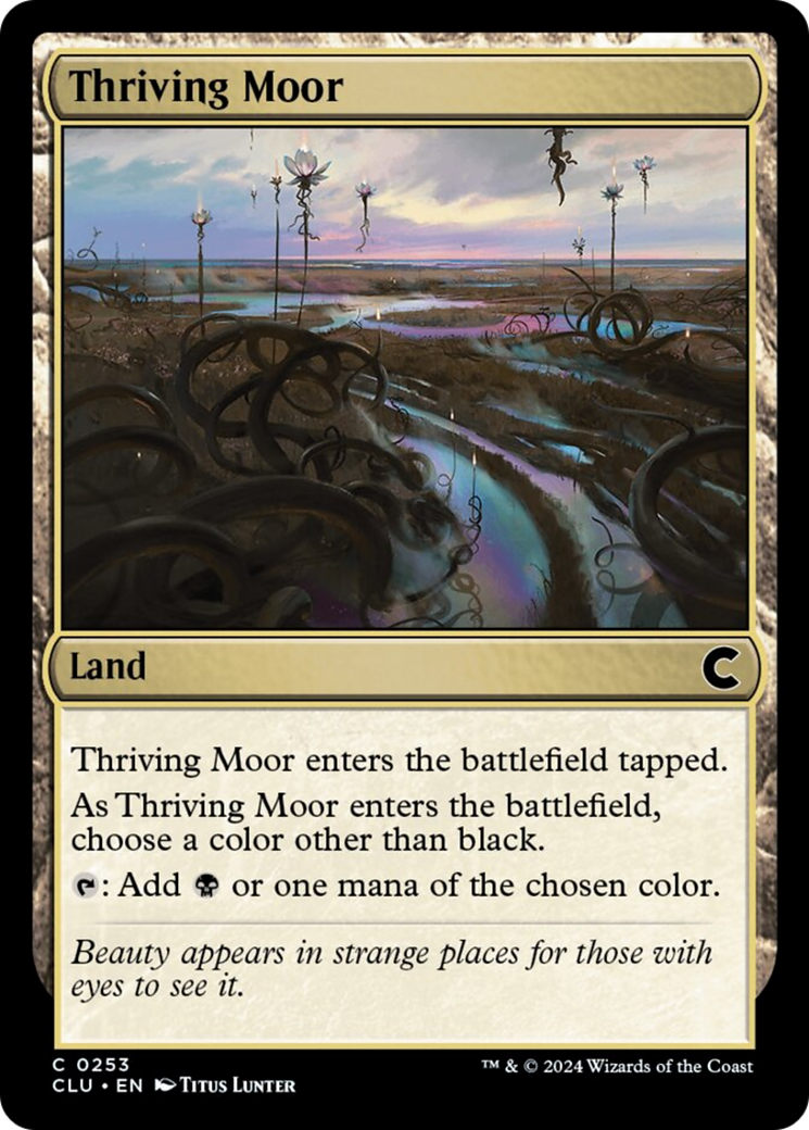 Thriving Moor [Ravnica: Clue Edition] | The CG Realm