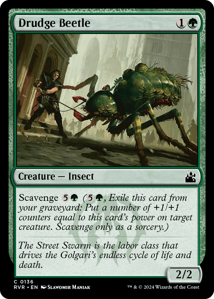 Drudge Beetle [Ravnica Remastered] | The CG Realm