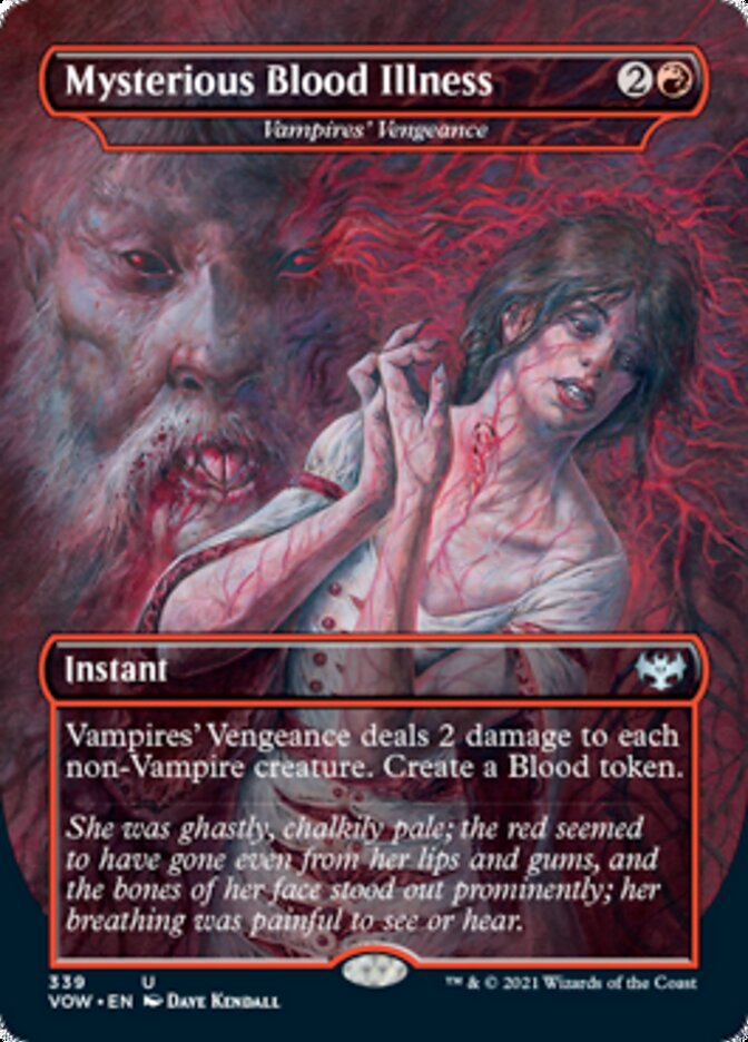 Vampires' Vengeance - Mysterious Blood Illness [Innistrad: Crimson Vow] | The CG Realm