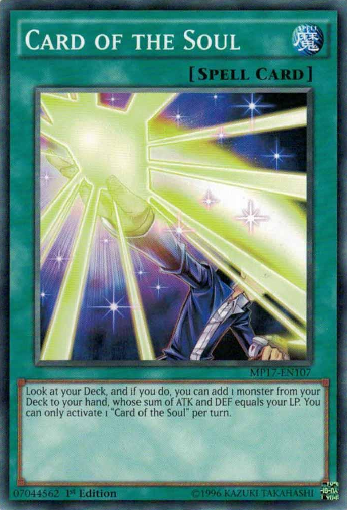 Card of the Soul [MP17-EN107] Common | The CG Realm