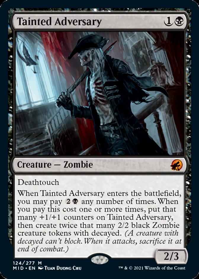 Tainted Adversary [Innistrad: Midnight Hunt] | The CG Realm