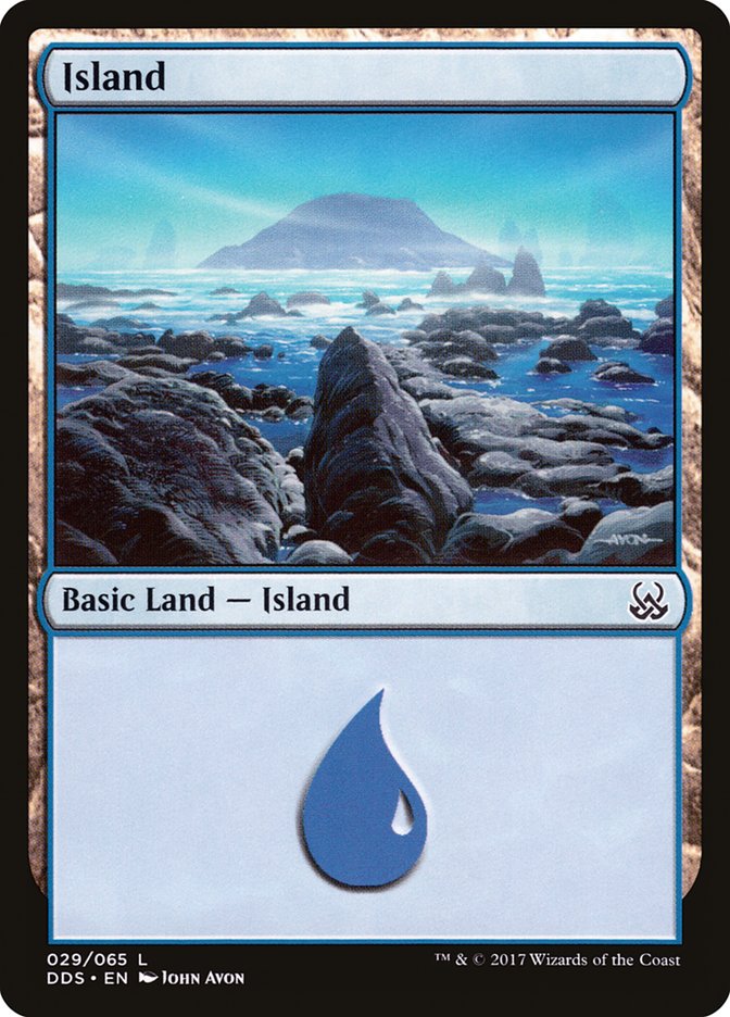 Island (29) [Duel Decks: Mind vs. Might] | The CG Realm