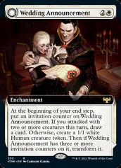 Wedding Announcement // Wedding Festivity (Extended Art) [Innistrad: Crimson Vow] | The CG Realm