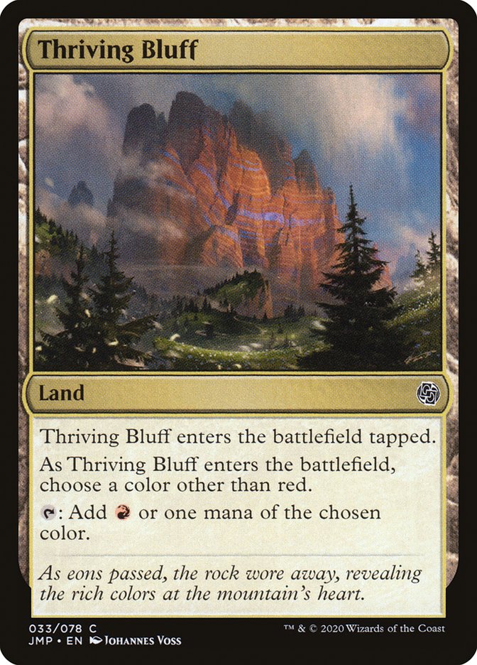 Thriving Bluff [Jumpstart] | The CG Realm