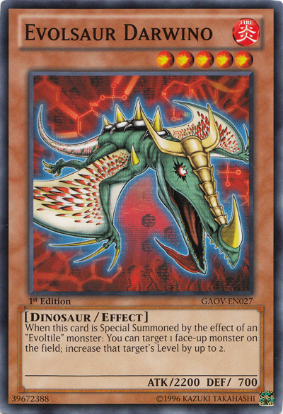 Evolsaur Darwino [GAOV-EN027] Common | The CG Realm