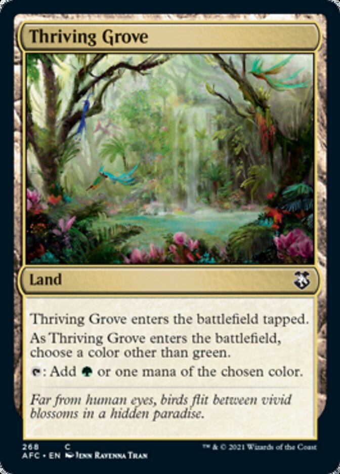 Thriving Grove [Dungeons & Dragons: Adventures in the Forgotten Realms Commander] | The CG Realm