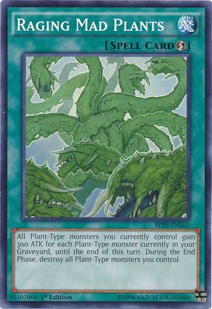 Raging Mad Plants [BP03-EN165] Common | The CG Realm