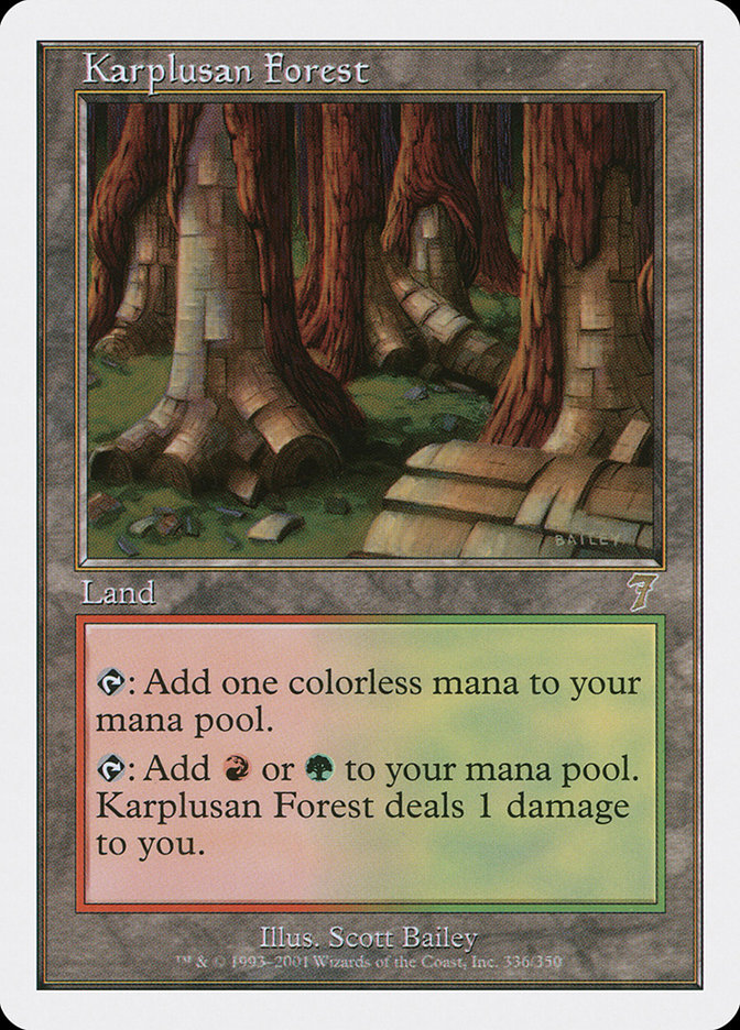 Karplusan Forest [Seventh Edition] | The CG Realm