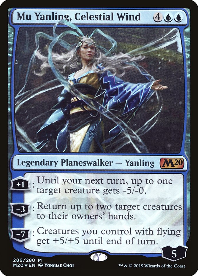 Mu Yanling, Celestial Wind [Core Set 2020] | The CG Realm