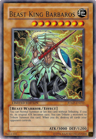 Beast King Barbaros [JUMP-EN032] Ultra Rare | The CG Realm