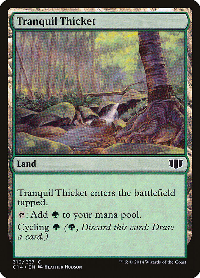 Tranquil Thicket [Commander 2014] | The CG Realm