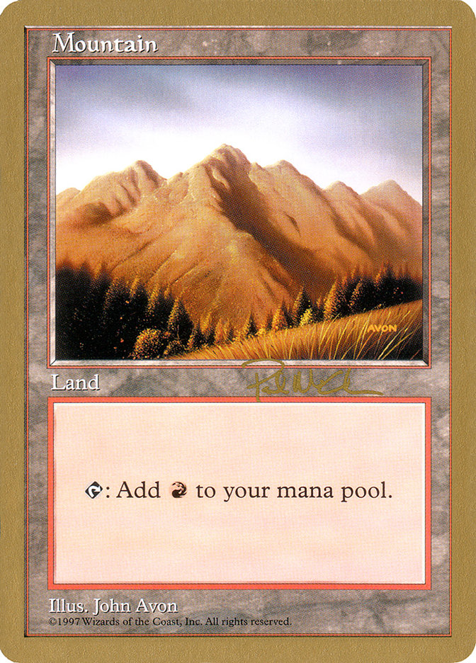 Mountain (pm444) (Paul McCabe) [World Championship Decks 1997] | The CG Realm