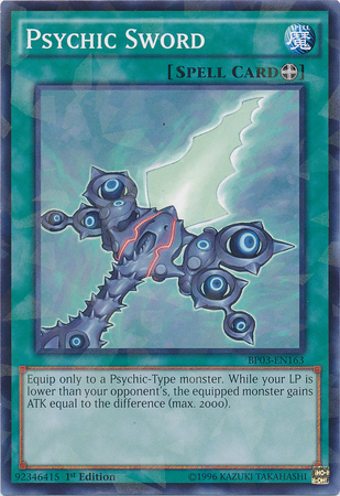 Psychic Sword [BP03-EN163] Shatterfoil Rare | The CG Realm