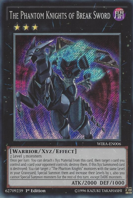 The Phantom Knights of Break Sword [WIRA-EN006] Secret Rare | The CG Realm