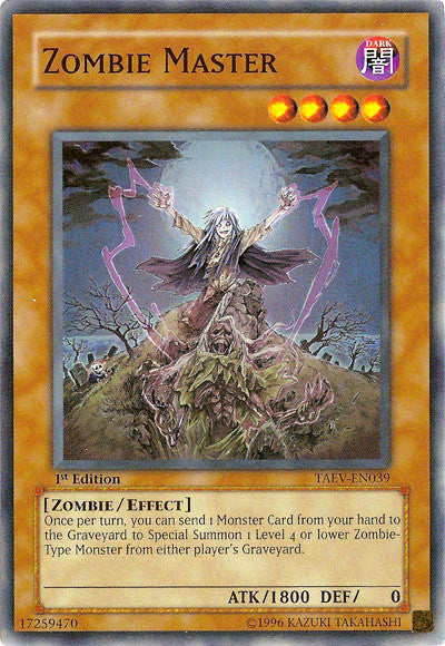 Zombie Master [TAEV-EN039] Super Rare | The CG Realm