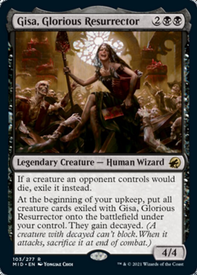 Gisa, Glorious Resurrector [Innistrad: Midnight Hunt] | The CG Realm