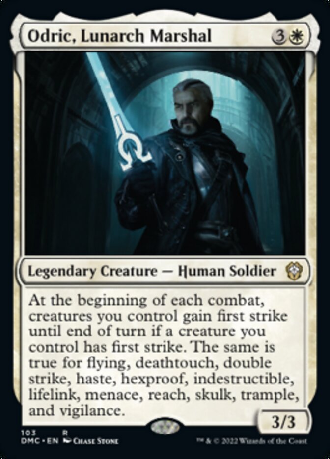 Odric, Lunarch Marshal [Dominaria United Commander] | The CG Realm