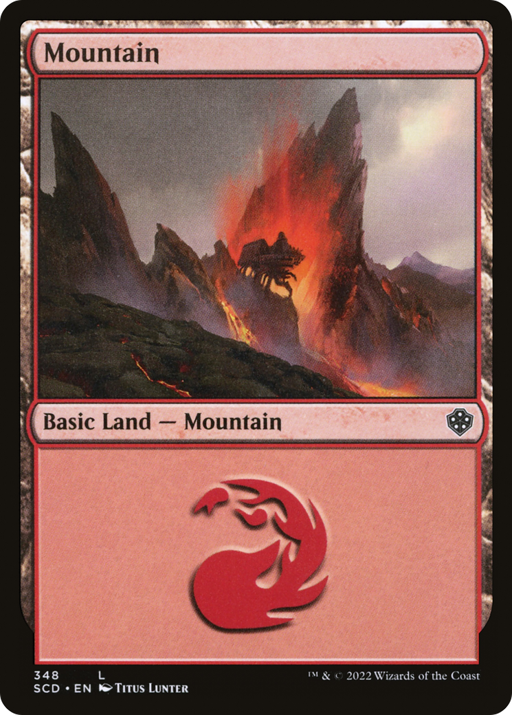 Mountain (348) [Starter Commander Decks] | The CG Realm