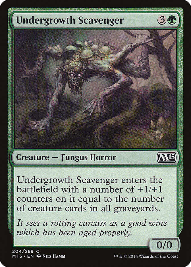 Undergrowth Scavenger [Magic 2015] | The CG Realm