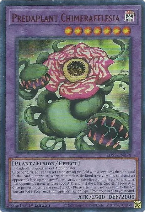 Predaplant Chimerafflesia (Red) [LDS3-EN074] Ultra Rare | The CG Realm