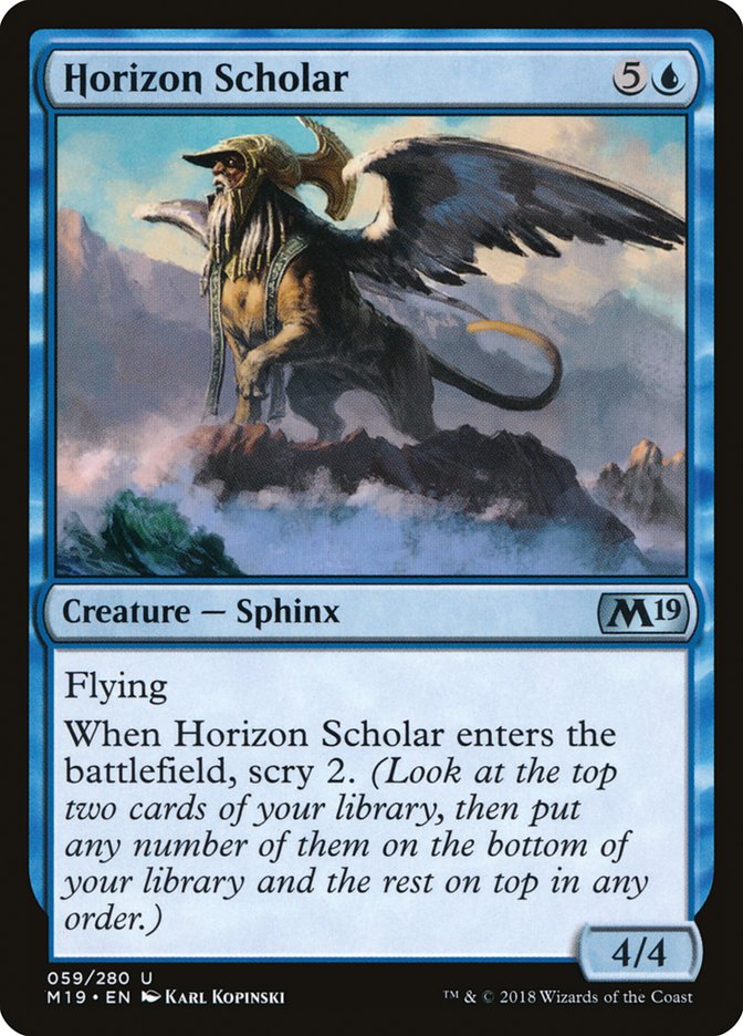 Horizon Scholar [Core Set 2019] | The CG Realm