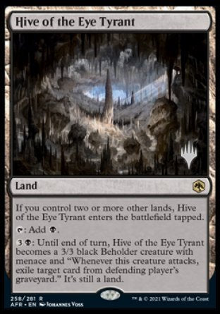 Hive of the Eye Tyrant (Promo Pack) [Dungeons & Dragons: Adventures in the Forgotten Realms Promos] | The CG Realm