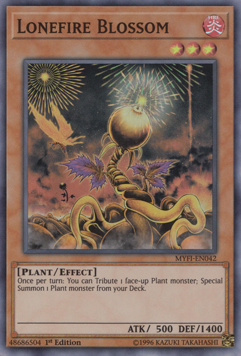 Lonefire Blossom [MYFI-EN042] Super Rare | The CG Realm