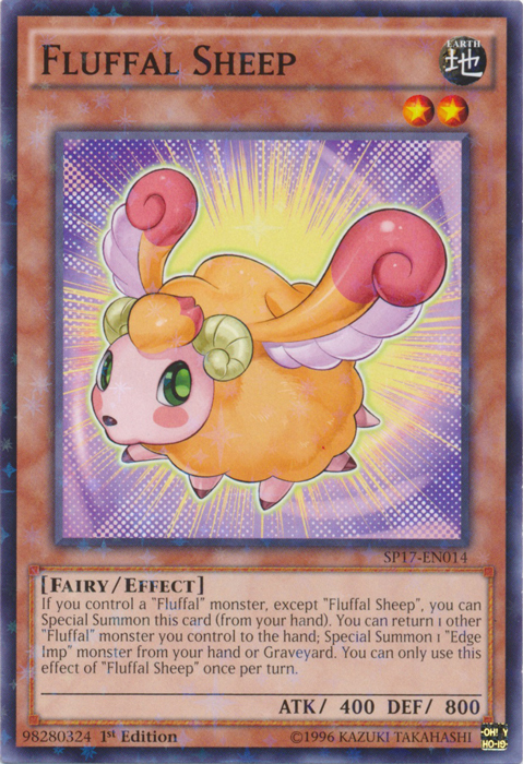 Fluffal Sheep [SP17-EN014] Starfoil Rare | The CG Realm