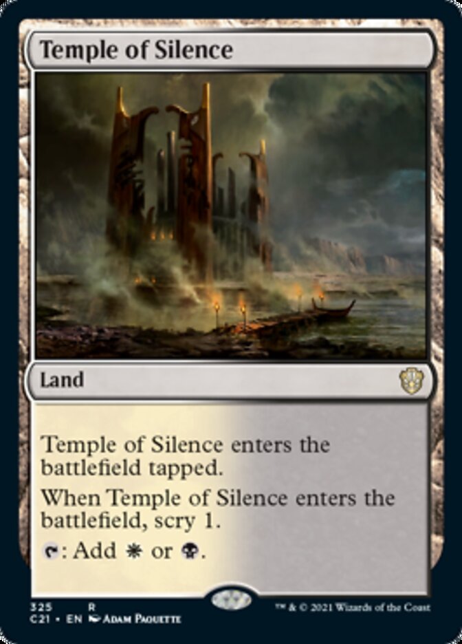 Temple of Silence [Commander 2021] | The CG Realm