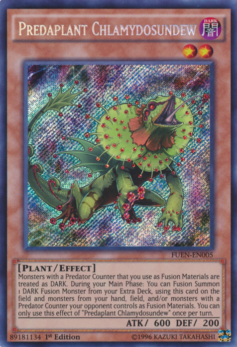 Predaplant Chlamydosundew [FUEN-EN005] Secret Rare | The CG Realm