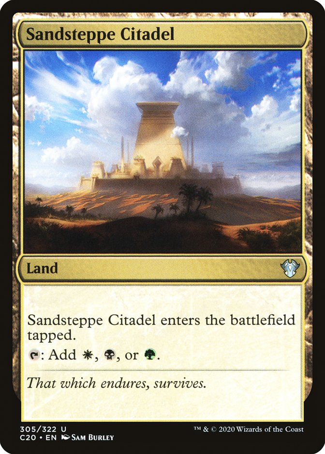 Sandsteppe Citadel [Commander 2020] | The CG Realm