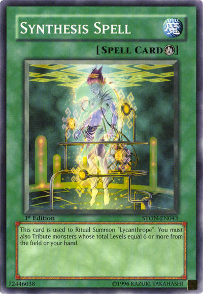 Synthesis Spell [STON-EN043] Common | The CG Realm