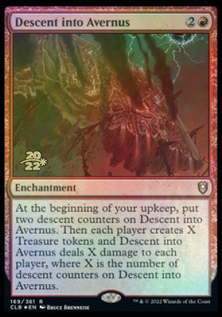 Descent into Avernus [Commander Legends: Battle for Baldur's Gate Prerelease Promos] | The CG Realm