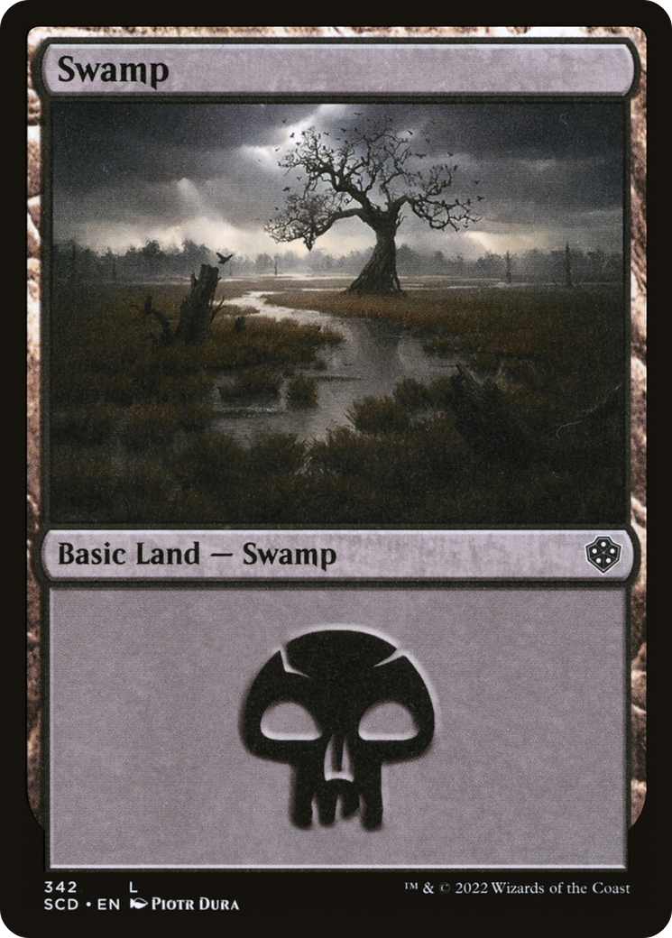 Swamp (342) [Starter Commander Decks] | The CG Realm