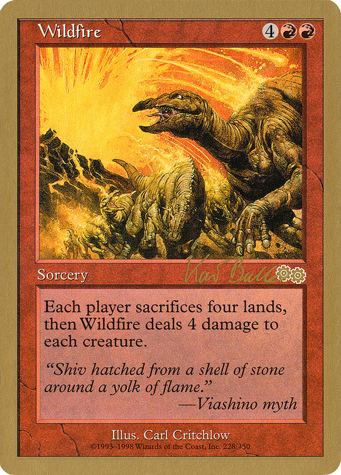 Wildfire (Kai Budde) [World Championship Decks 1999] | The CG Realm