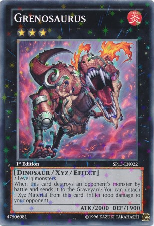 Grenosaurus [SP13-EN022] Starfoil Rare | The CG Realm