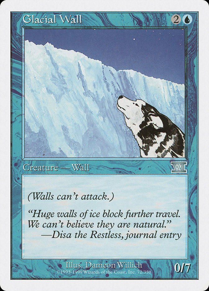 Glacial Wall [Classic Sixth Edition] | The CG Realm
