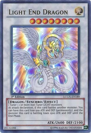 Light End Dragon [LCGX-EN189] Ultra Rare | The CG Realm