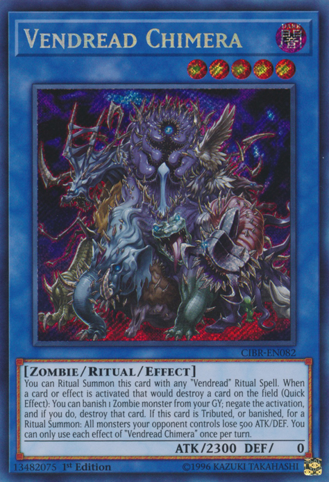 Vendread Chimera [CIBR-EN082] Secret Rare | The CG Realm