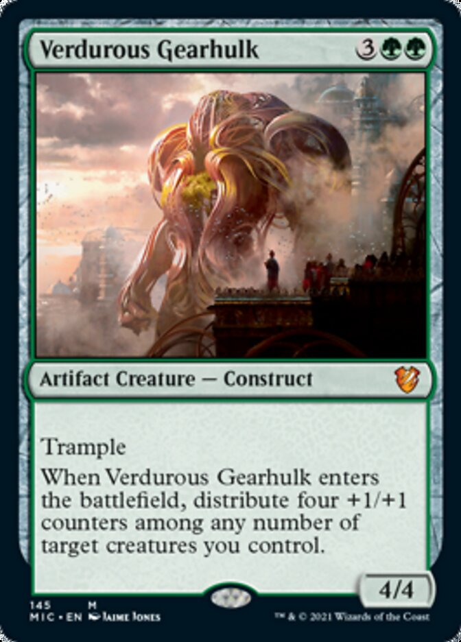 Verdurous Gearhulk [Innistrad: Midnight Hunt Commander] | The CG Realm