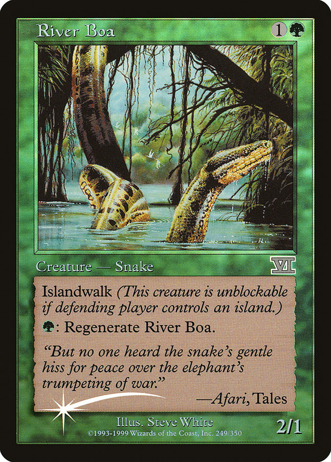 River Boa [Friday Night Magic 2000] | The CG Realm