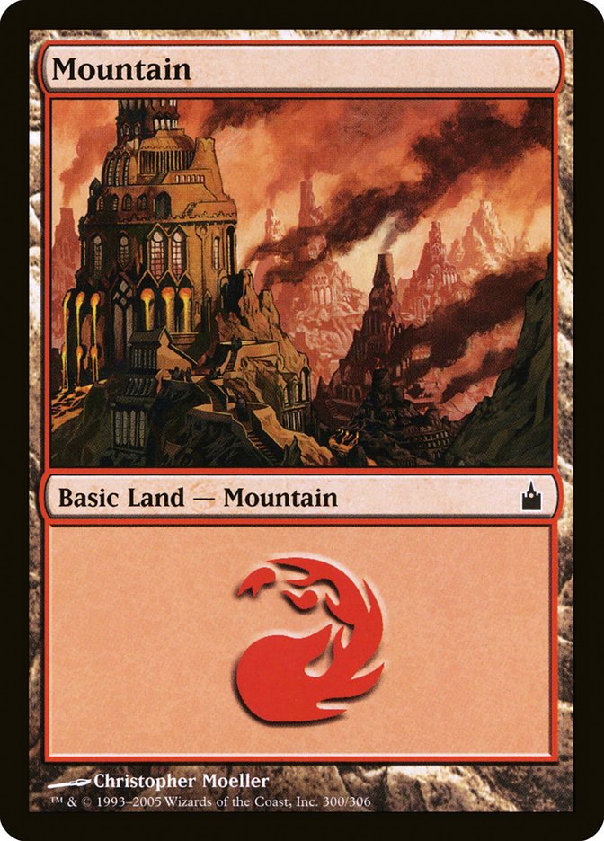 Mountain (300) [Ravnica: City of Guilds] | The CG Realm